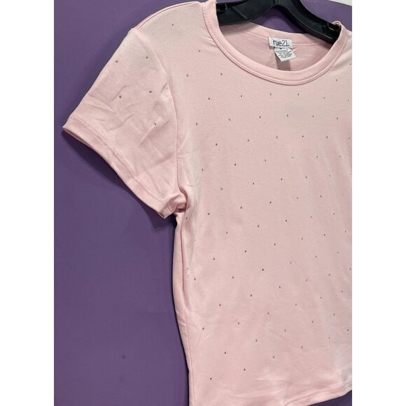 Rue 21 - Women's Short Sleeves T-Shirt - Pink - Medium - Picture 11 of 12